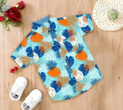 Cotton kids fashion shirt