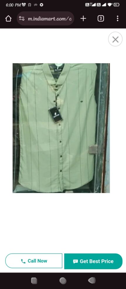 Plane cotton Shirts