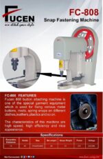 Automatic Snap Fastening Machine