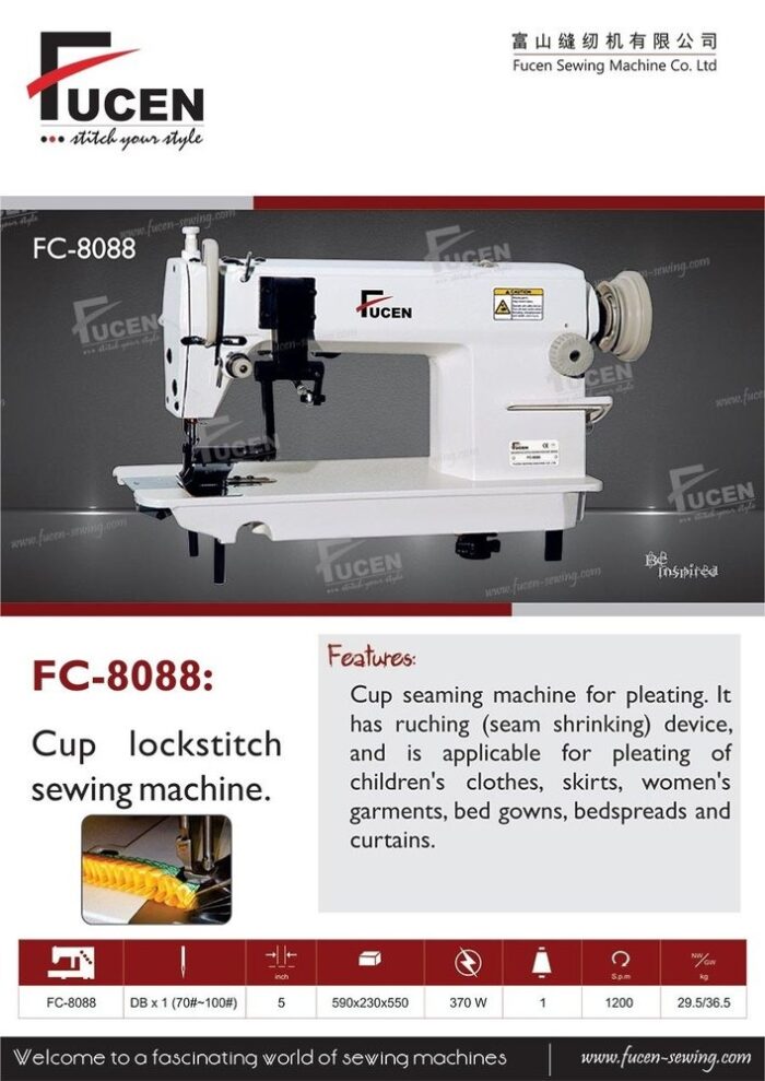 Cup Lockstitch Sewing Machine.