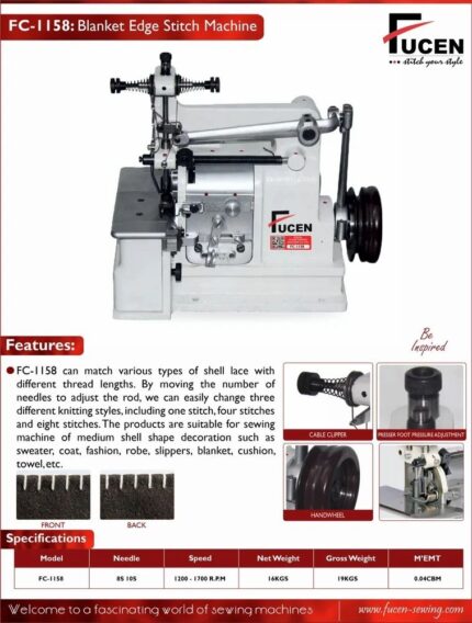 Blanket Edge Stitch Machine