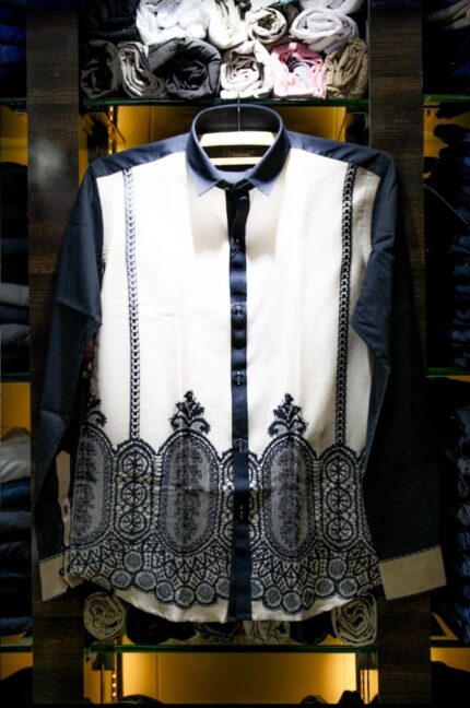 white and black koti kurta jackets