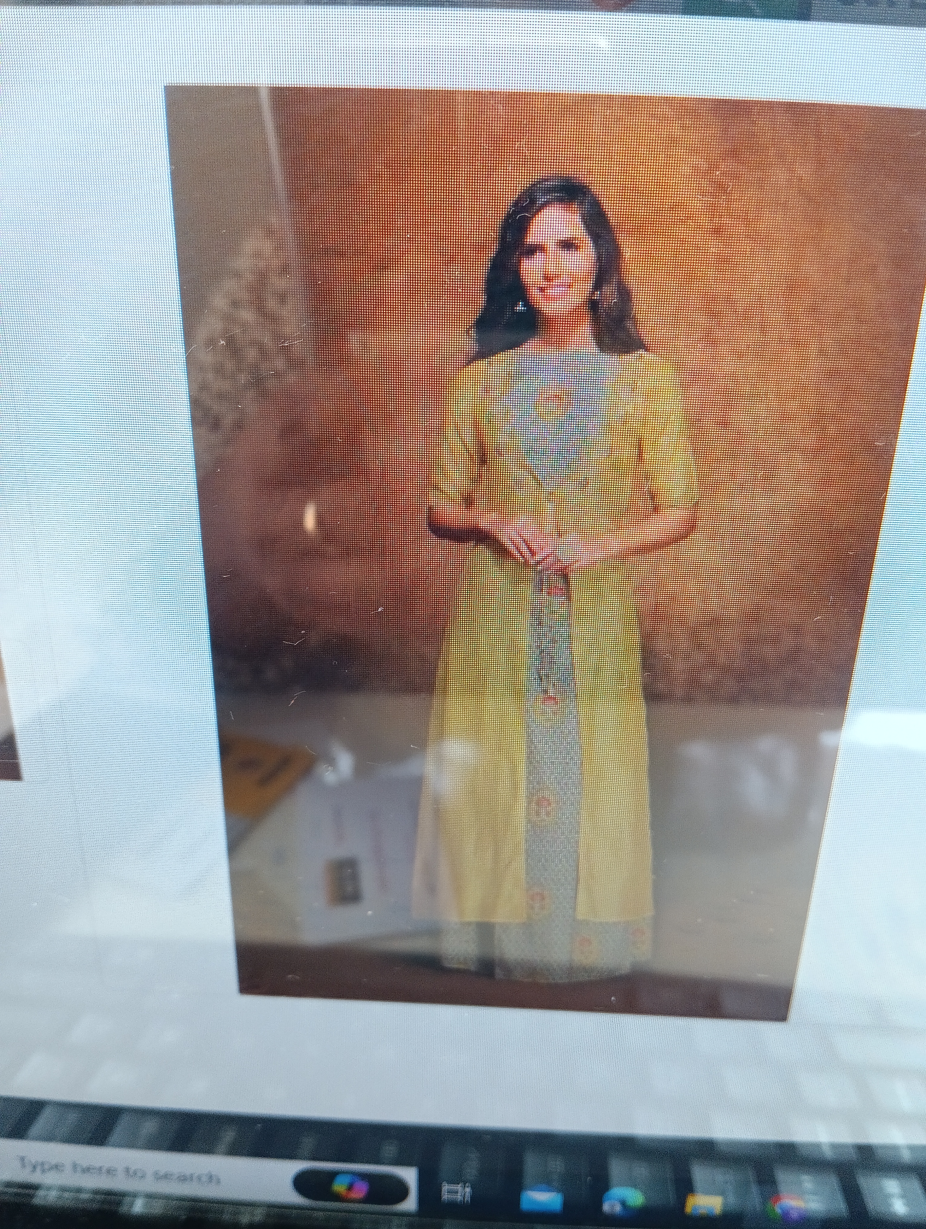 Ladies Chanderi Kurta Set