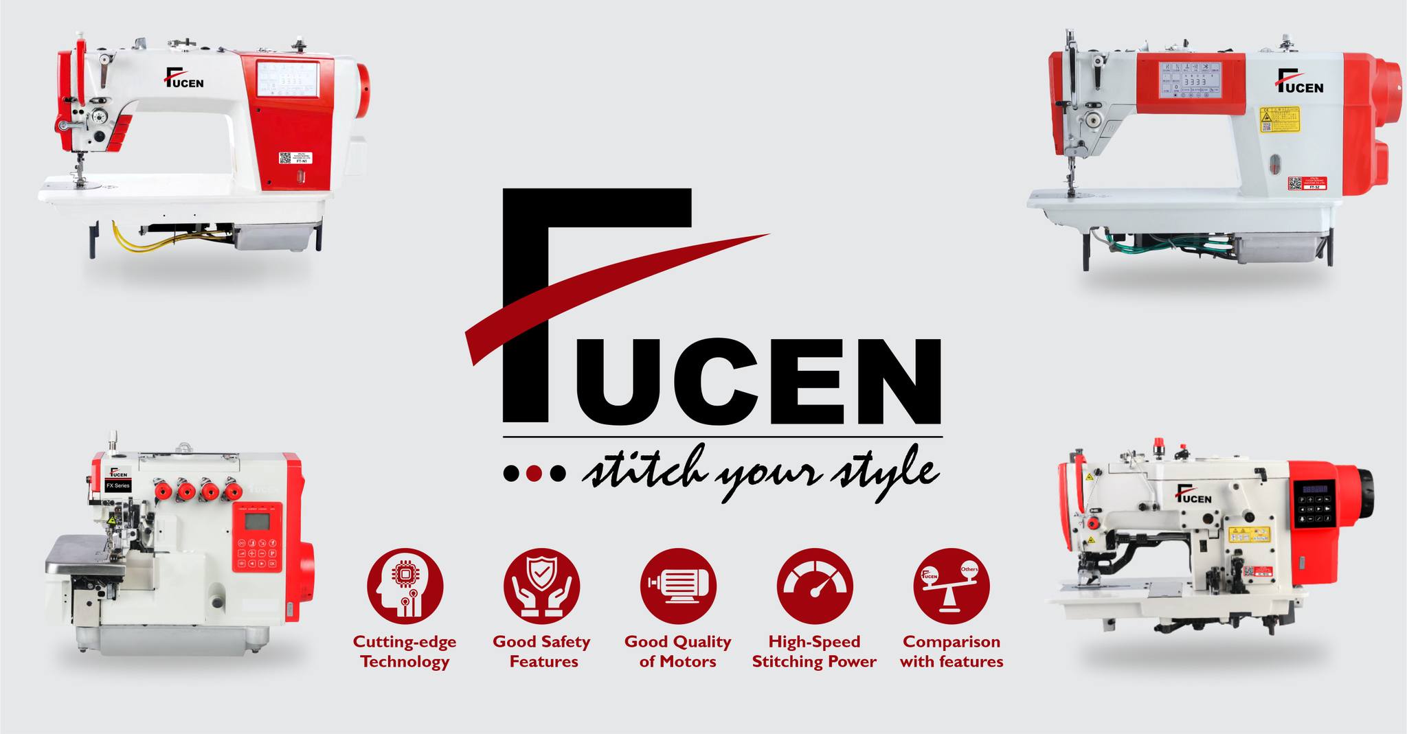 Industrial Fucen Sewing Machine
