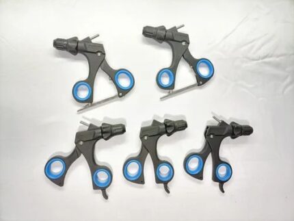 Laparoscopic Grasper Forceps Ratchet Handle & Non-Ratchet Handle