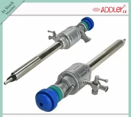 Reusable 10 mm Addler SS Laparoscopic Trocar Cannula Oblique Pyramidical, For HospitalView Similar Reusable 10 mm Addler SS Laparoscopic Trocar Cannula Oblique Pyramidical, For Hospital