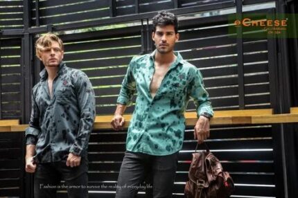 Mens Cotton Printed RFD Casual Shirt