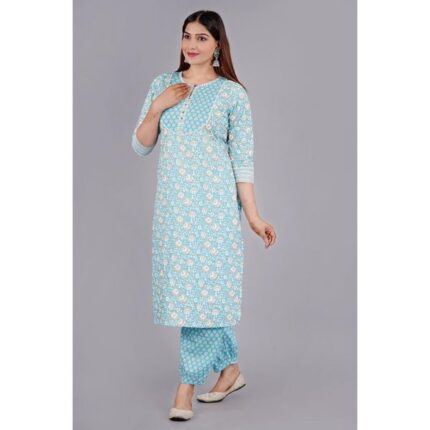 Women Blue Suit Set