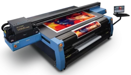 UV Flatbed Roll To Roll Printer