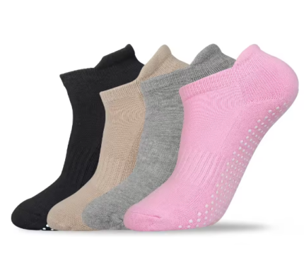 Silicone Gym Pilates Ballet Sport Dance Low Cut Socks